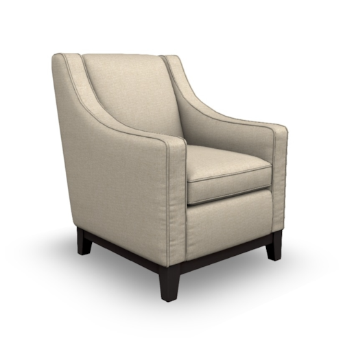 Transitional Club Chair