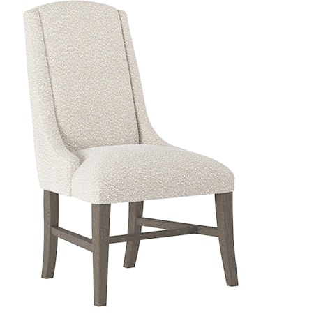 Slope Fabric Side Chair
