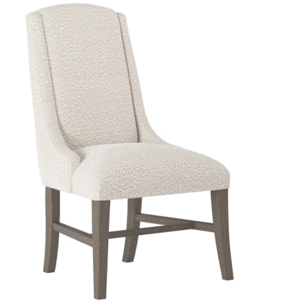 Slope Fabric Side Chair