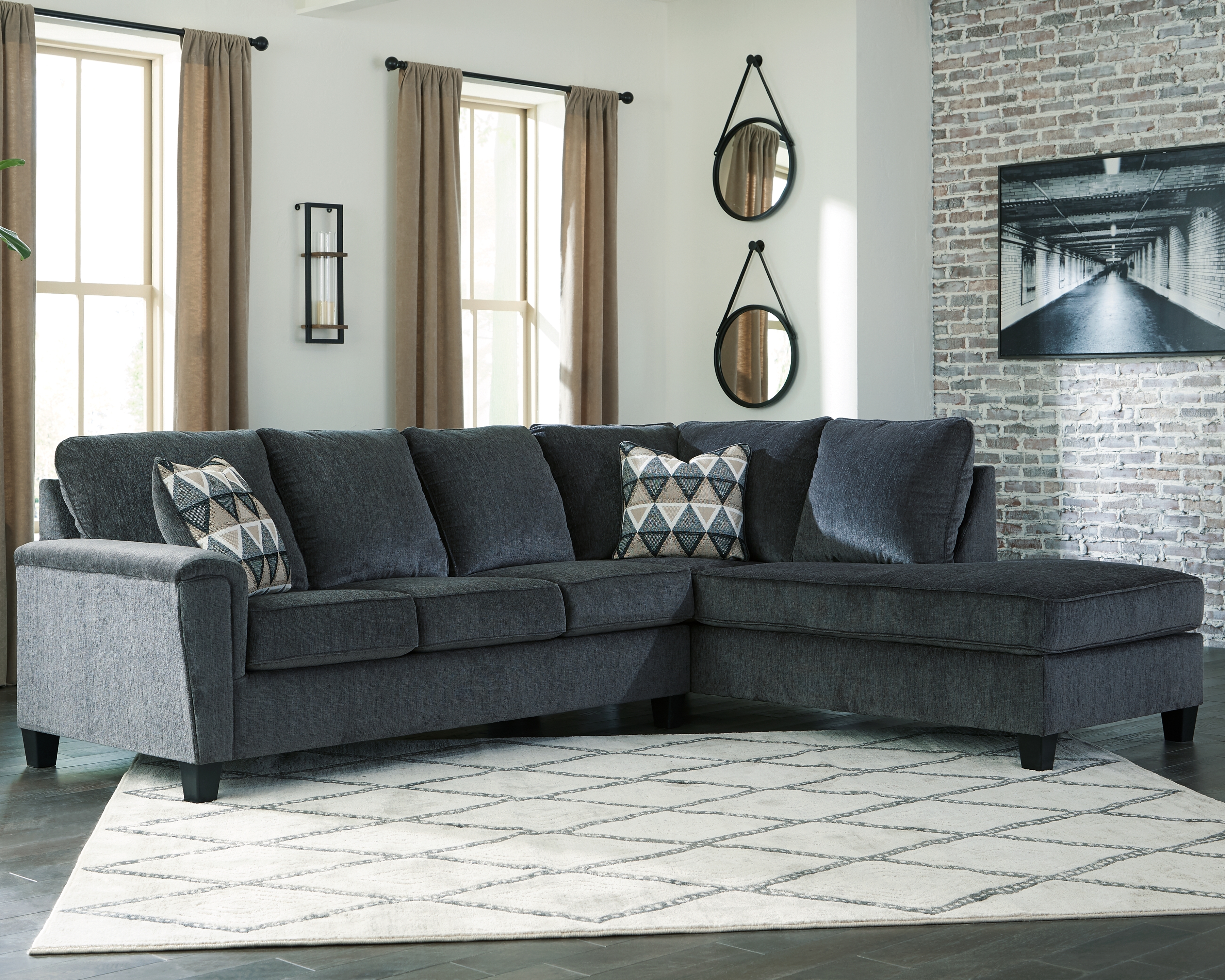 2-Piece Sectional With Chaise