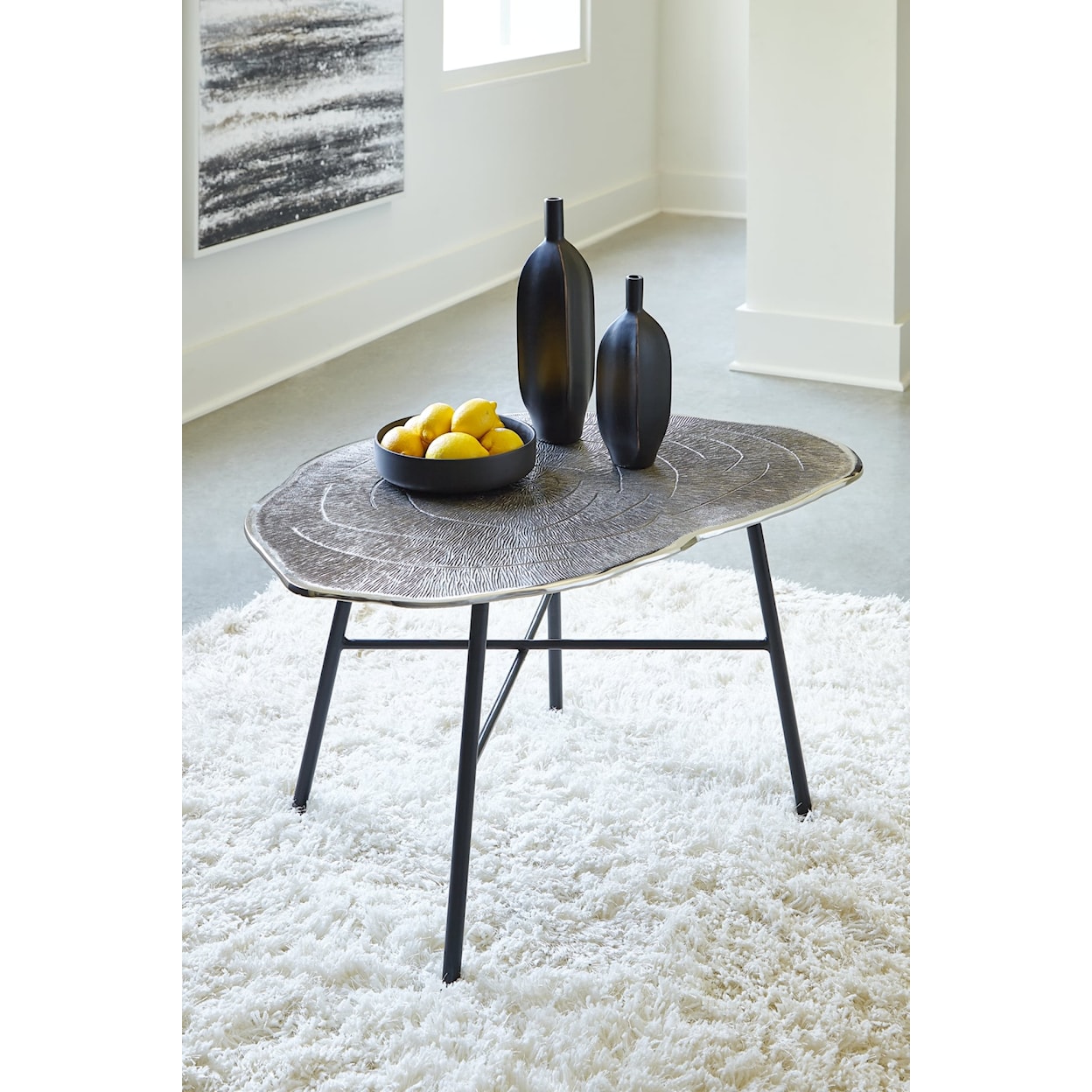 Signature Laverford Oval Cocktail Table