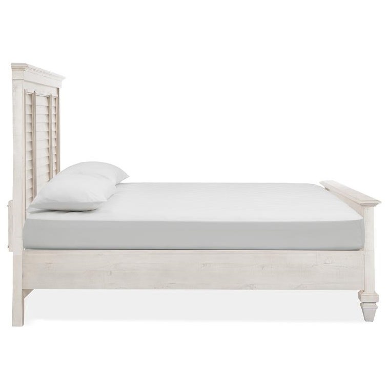 Queen Shutter Panel Bed