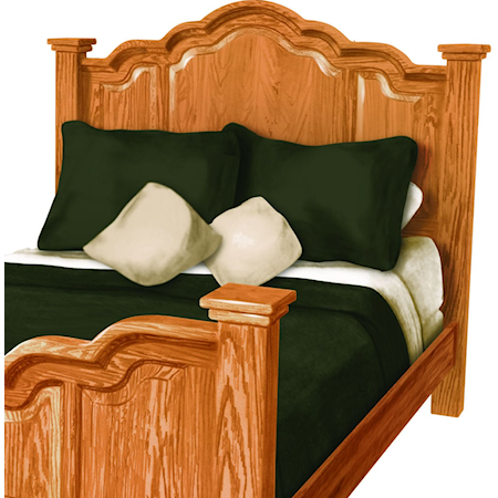 Master Bed Queen Headboard