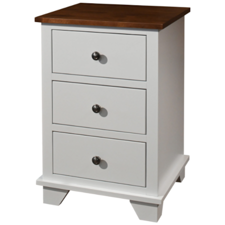 3-Drawer Nightstand