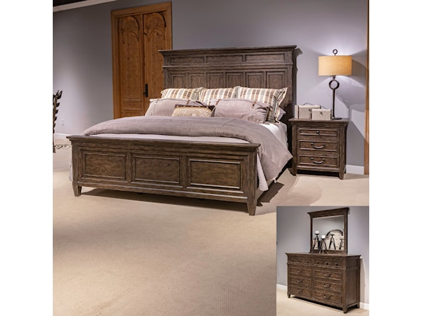 King Panel Bedroom Set