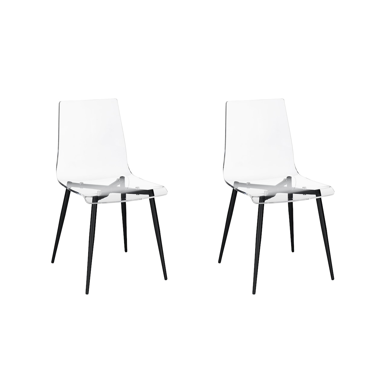 Progressive Furniture A La Carte Acrylic Dining Chair