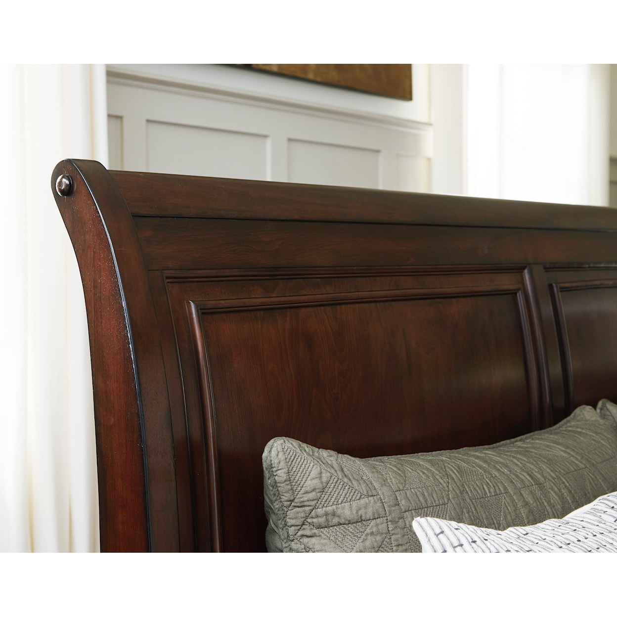 Ashley Signature Design Brookbauer California King Sleigh Bed