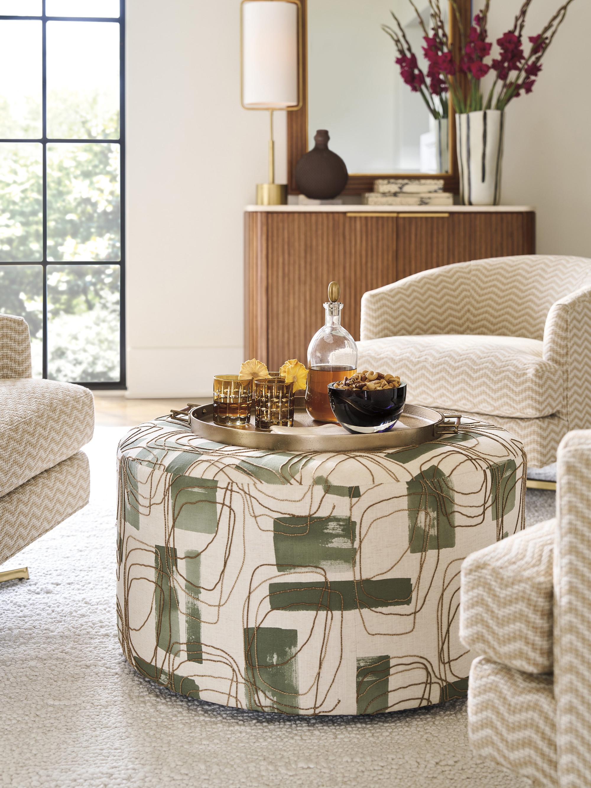 Lexington La Costa Ottoman