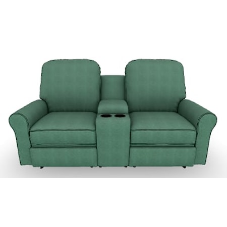 Manual Reclining Rocker Loveseat