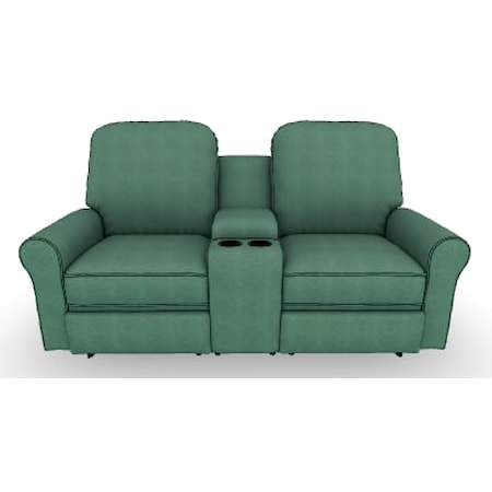Manual Reclining Rocker Loveseat