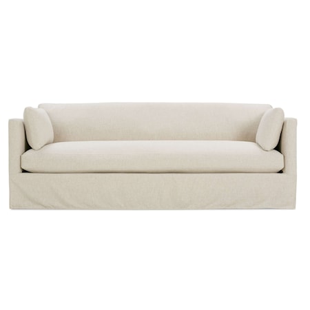 90" Sofa with Slipcover