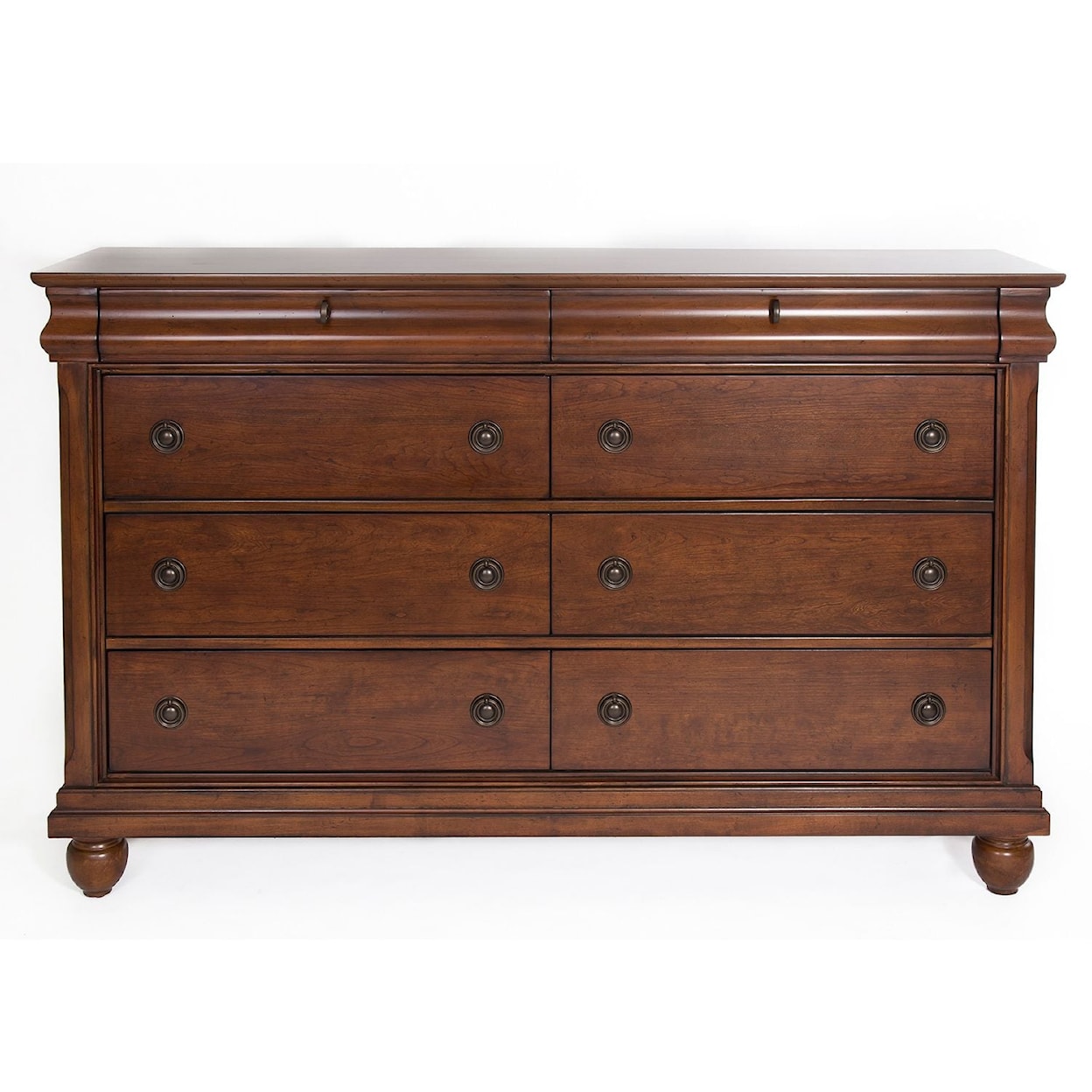 Liberty Furniture Rustic Traditions Eight-Drawer Dresser