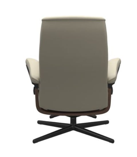 Stressless by Ekornes Opal Small Opal Cross Recliner & Ottoman