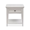 Magnussen Home Heron Cove Occasional Tables Rectangular End Table