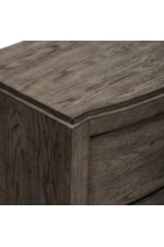 Liberty Furniture Avalon Transitional 2-Drawer Nightstand with Built-in Charging Station