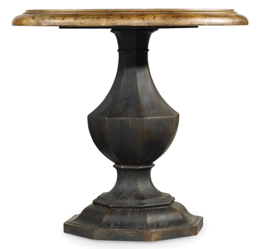 Traditional Round Accent Table
