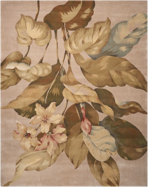 7'6" x 9'6" Beige Rectangle Rug