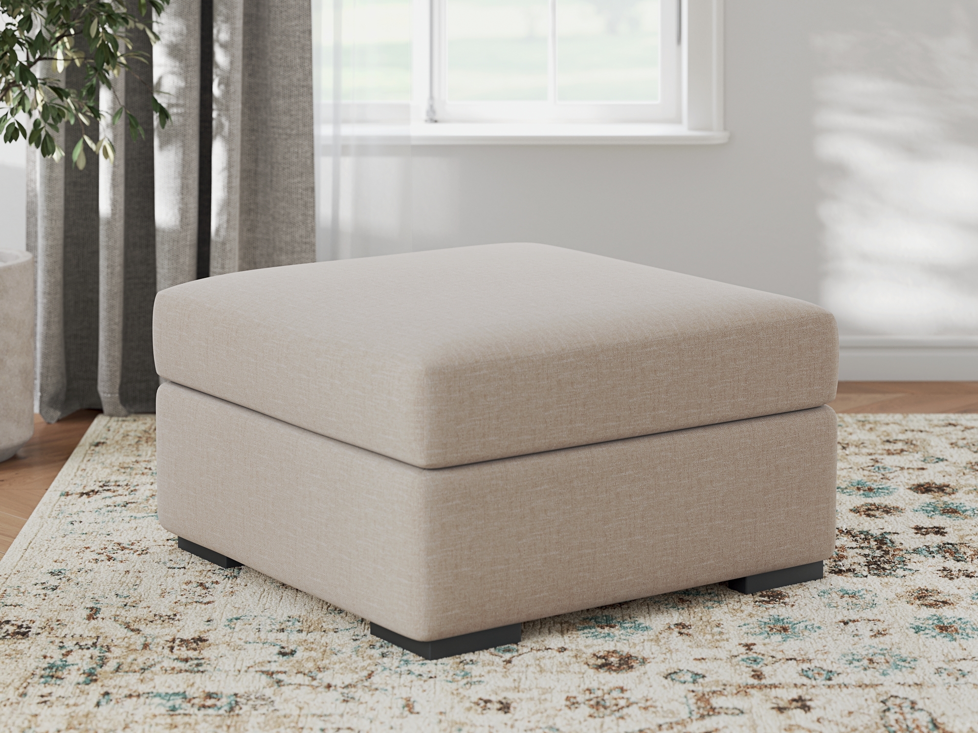 Oversized Accent Ottoman