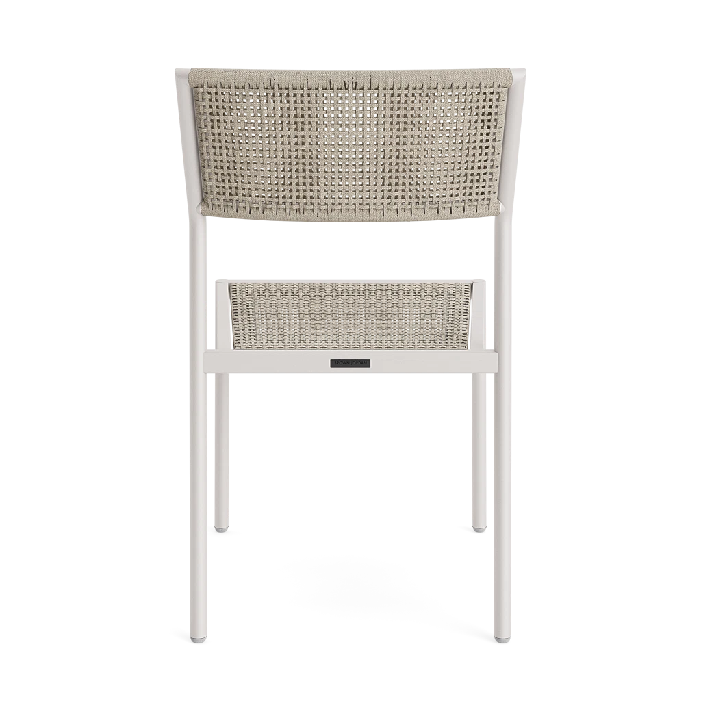 Woven Stacking Dining Side Chair