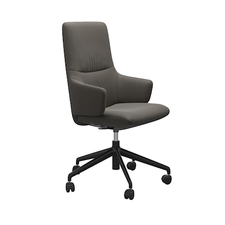 Mint Large High-Back Office Chair w Arms