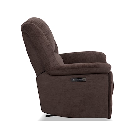 Plush Power Gliding Recliner