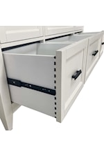 Parker House Americana Modern Americana Modern 2-Door Chest with Built-in Workstation
