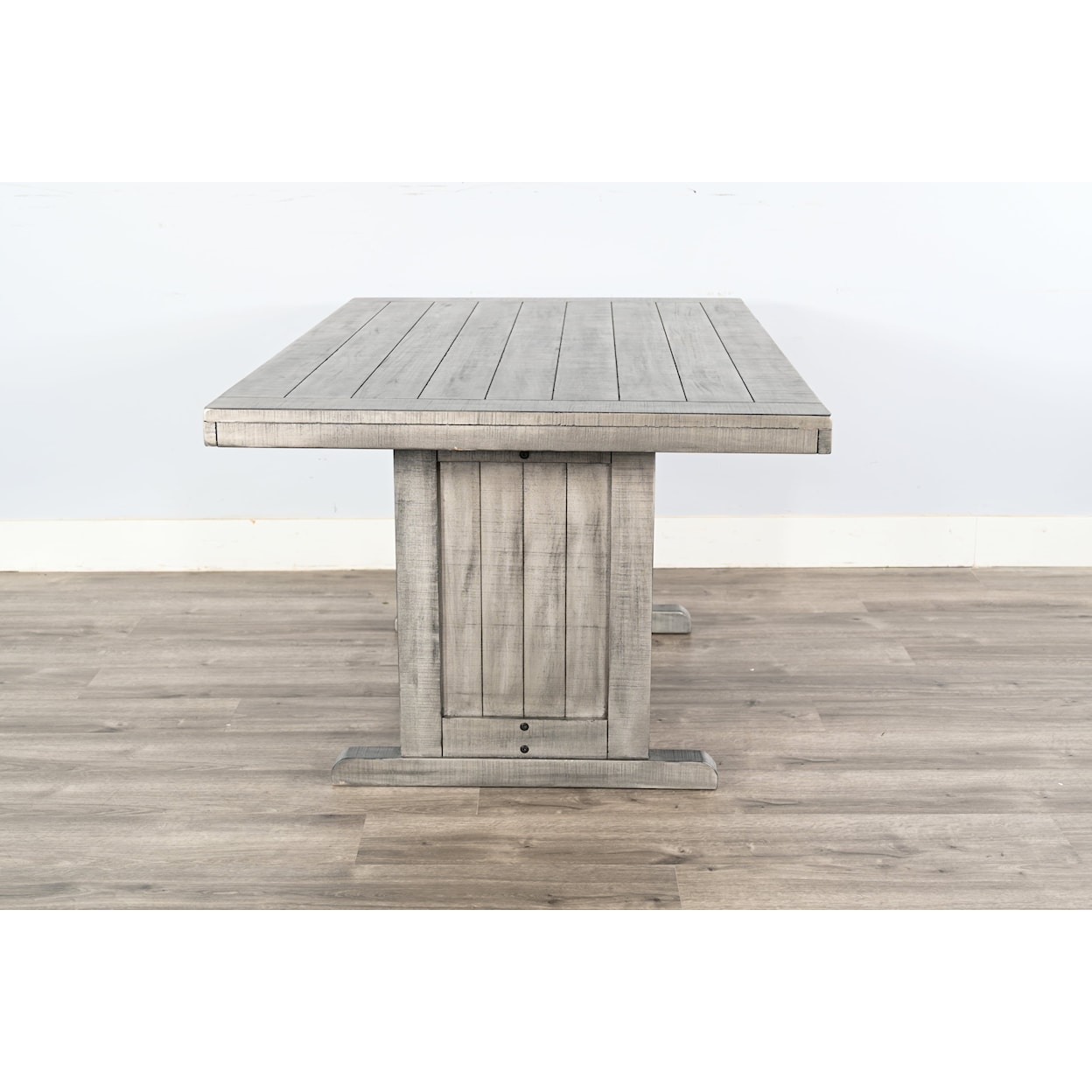Sunny Designs Alpine Grey Rectangular Wood Dining Table