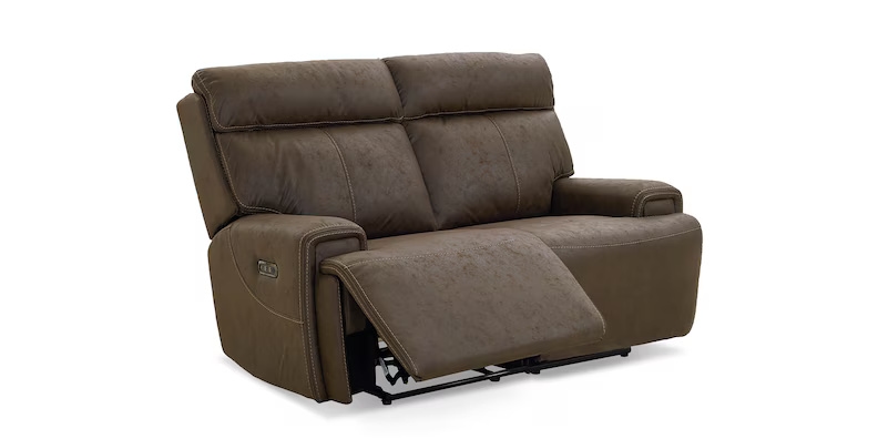 Bassett Club Level - Nathan Nathan Power Reclining Loveseat
