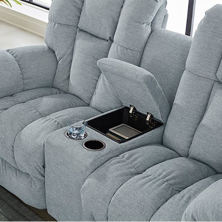 Power Space Saver Console Loveseat