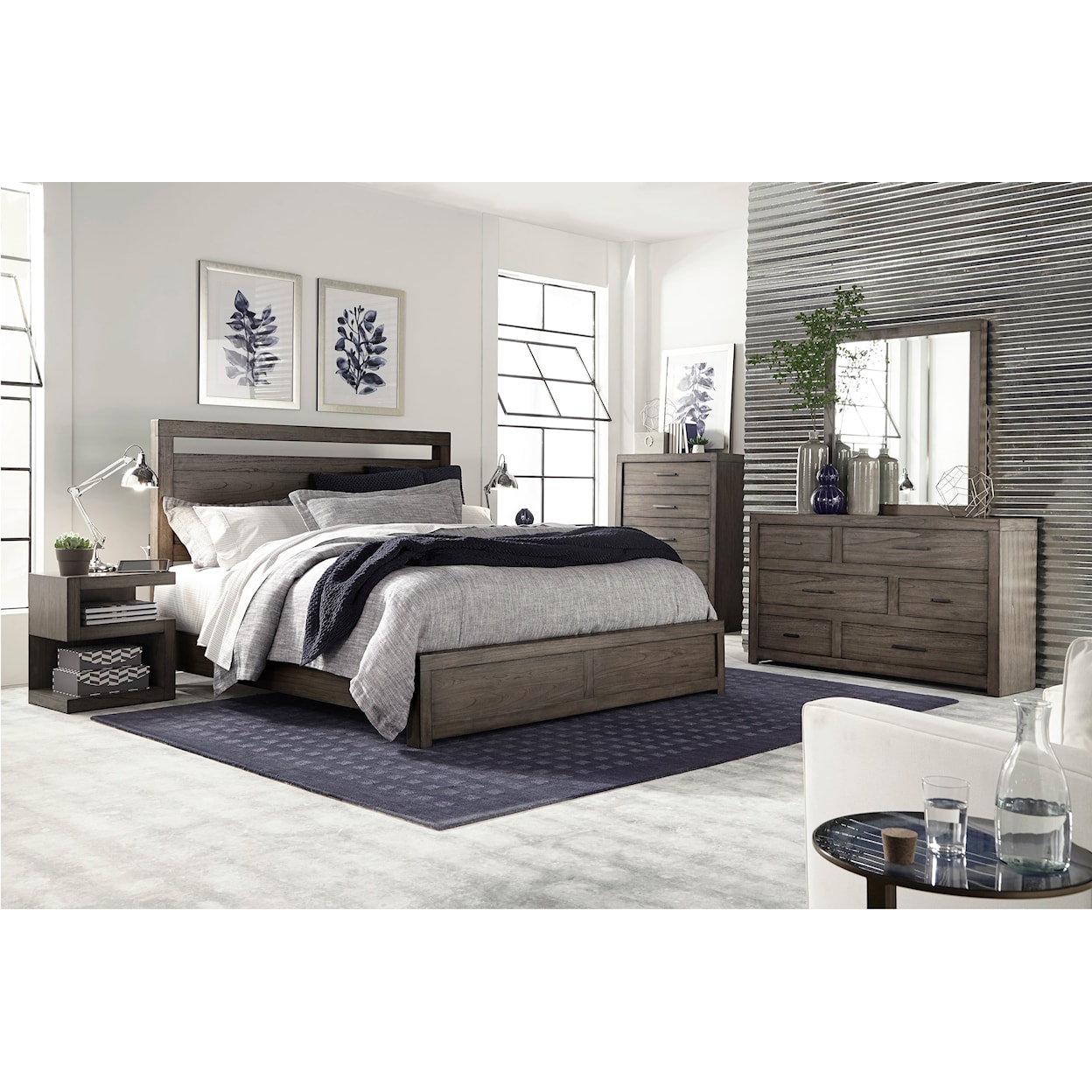 Aspenhome Modern Loft 6-Drawer Dresser