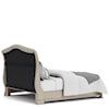 Riverside Furniture Kensington King Sleigh Bed with Upholstered Headboard