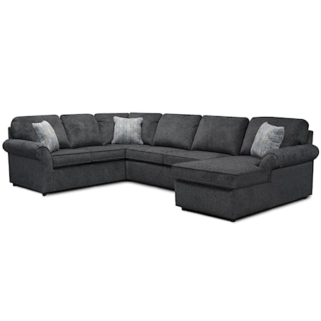 3-Piece Chaise Sectional Sofa