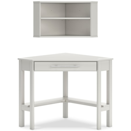 Desk with Bookcase