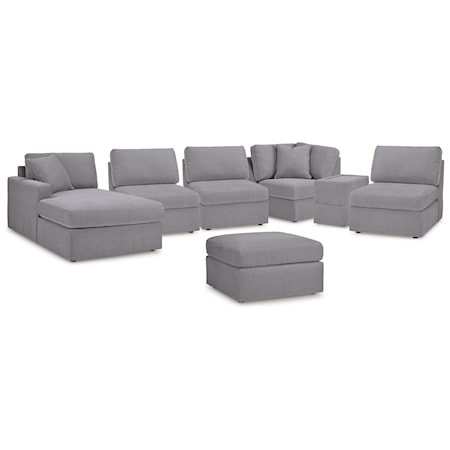 6-Piece Sectional With Chaise And Ottoman