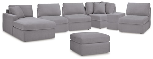 6-Piece Sectional With Chaise And Ottoman