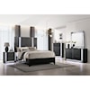 Global Furniture Aspen Queen Panel Bed