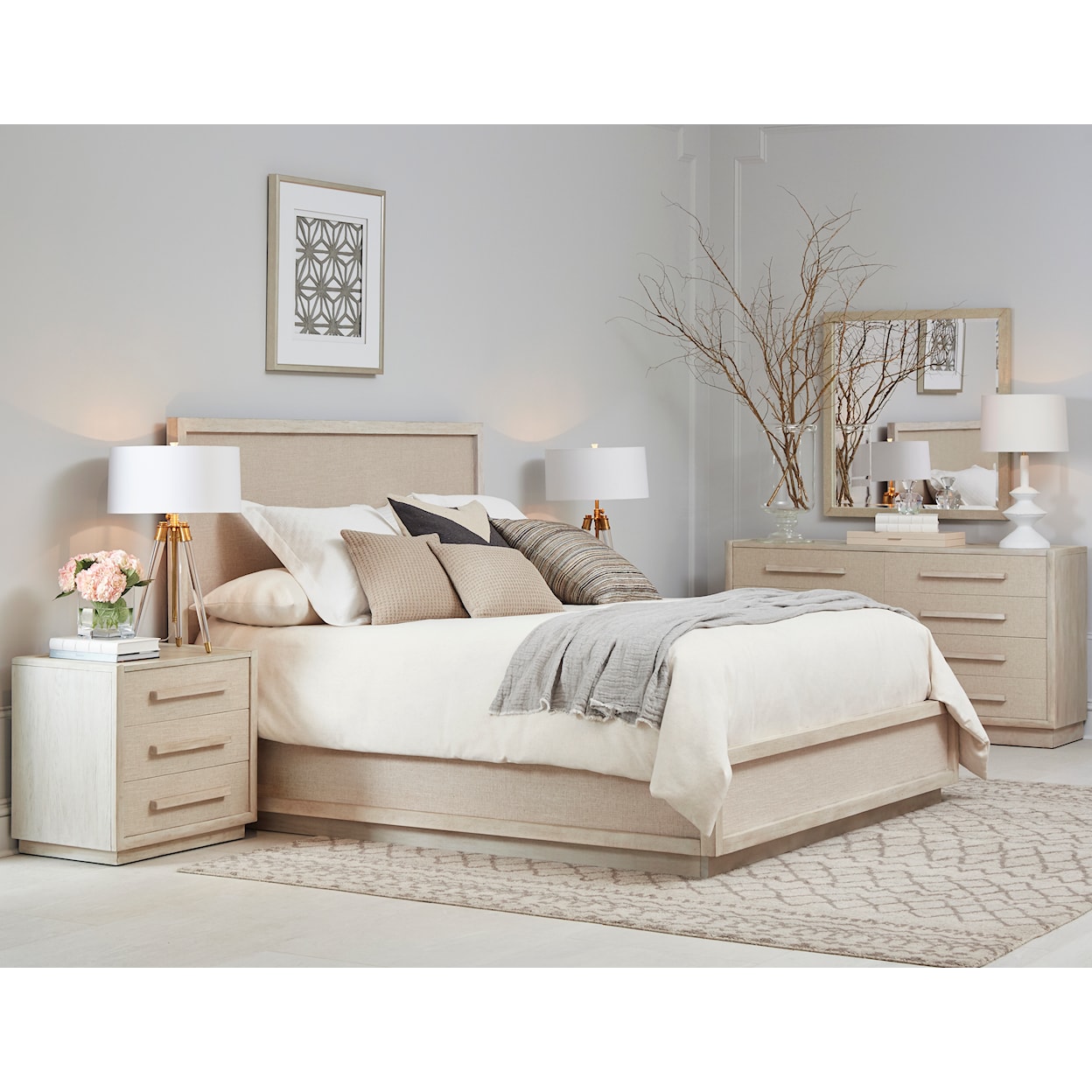 A.R.T. Furniture Inc Cotiere Queen Bedroom Group