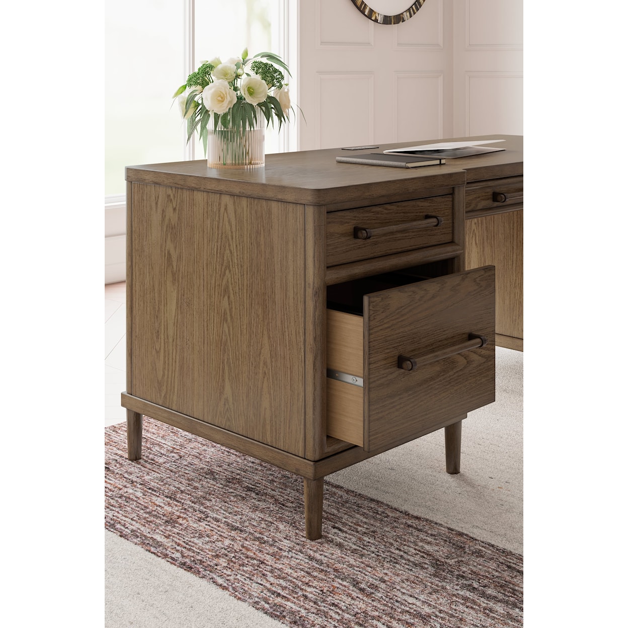 Ashley Signature Design Roanhowe 68" Home Office Desk