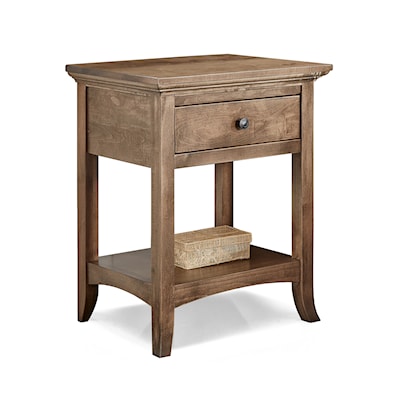 Archbold Furniture Provence One Drawer Nightstand