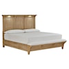 Magnussen Home Lynnfield Bedroom California King Lighted Panel Bed with Bench