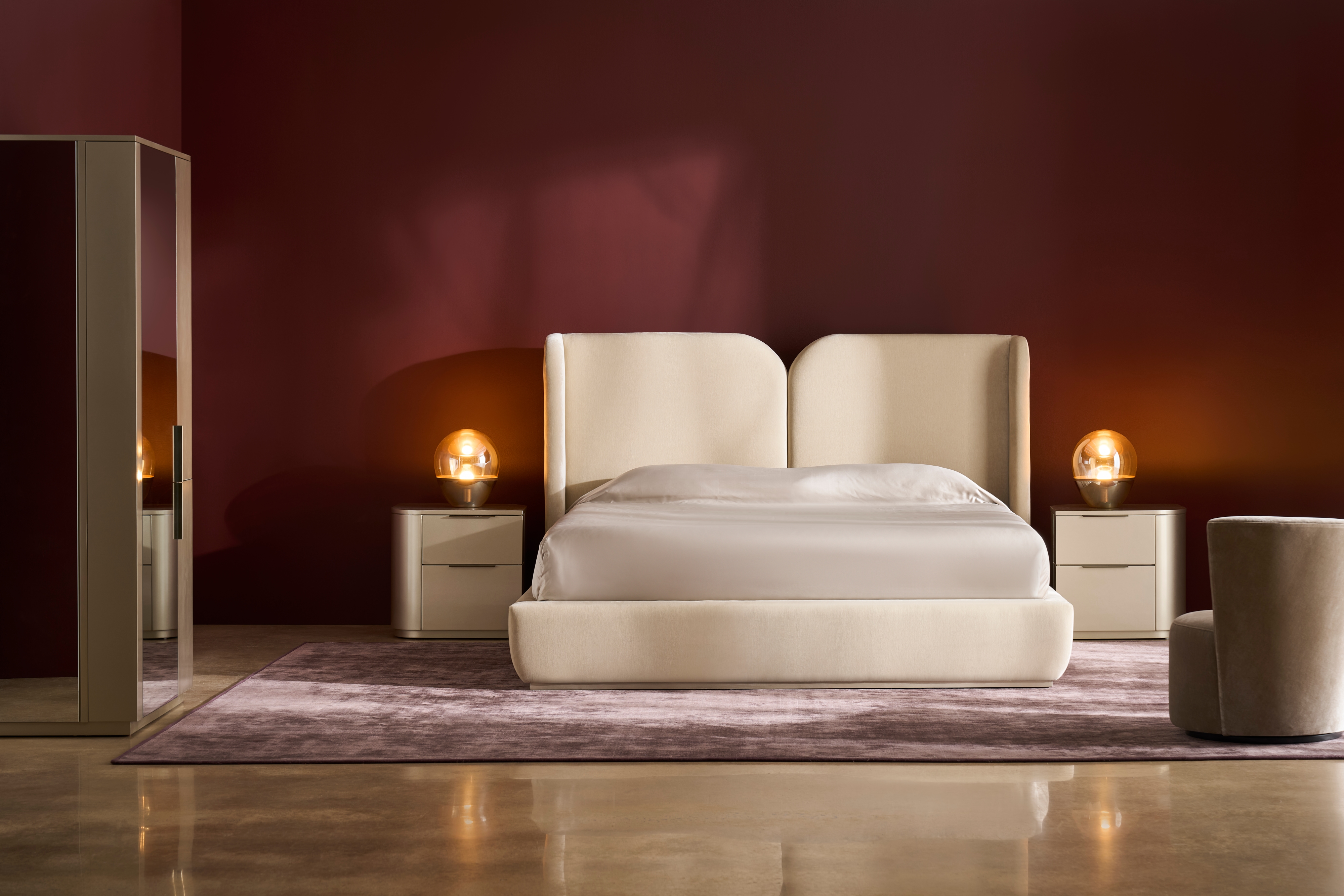 Caracole Caracole Classic Oblique Queen Bed