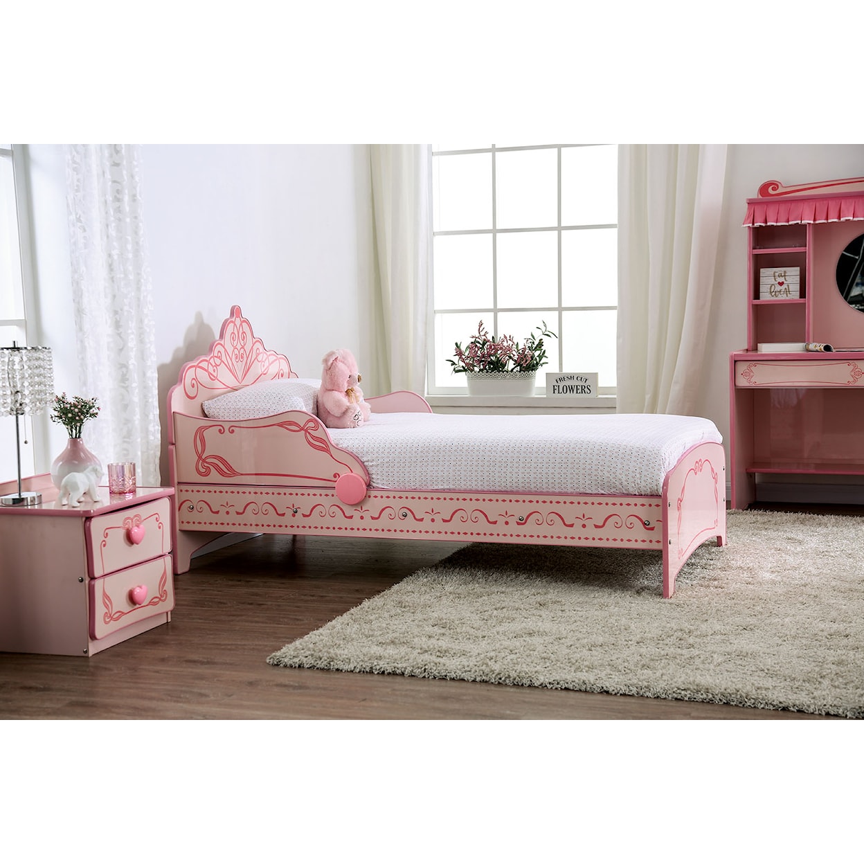 Furniture of America - FOA CM763 Twin Bed