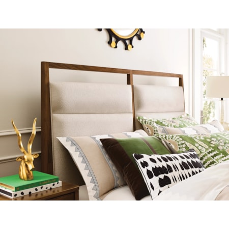 5/0 Karis Upholstered Bed - Complete