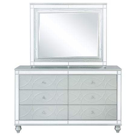 6-drawer Dresser w/ Mirror