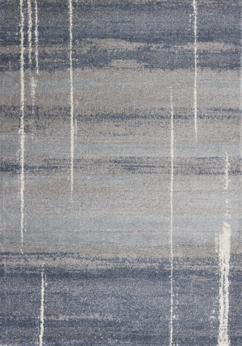 7'7" X 5'3" Blue Contempo Area Rug