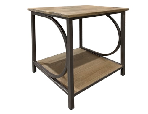 Modern 1-Shelf End Table