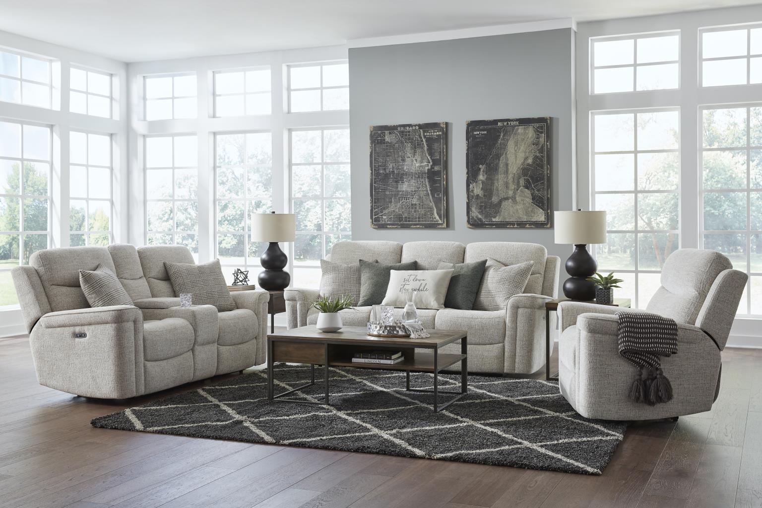 Manual Reclining Sofa