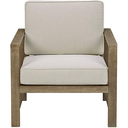 Set of 2 Lounge Chairs w/ Cushion