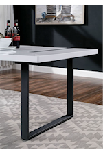 Furniture of America Alessia Contemporary Dining Table