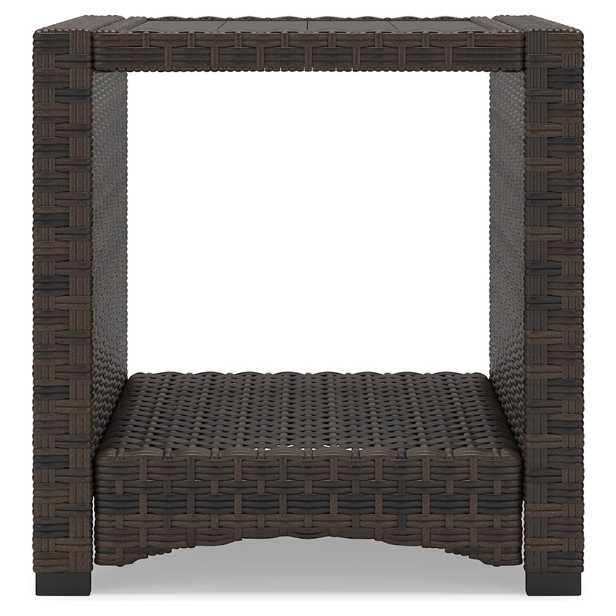 Signature Design by Ashley Windglow Outdoor Square End Table